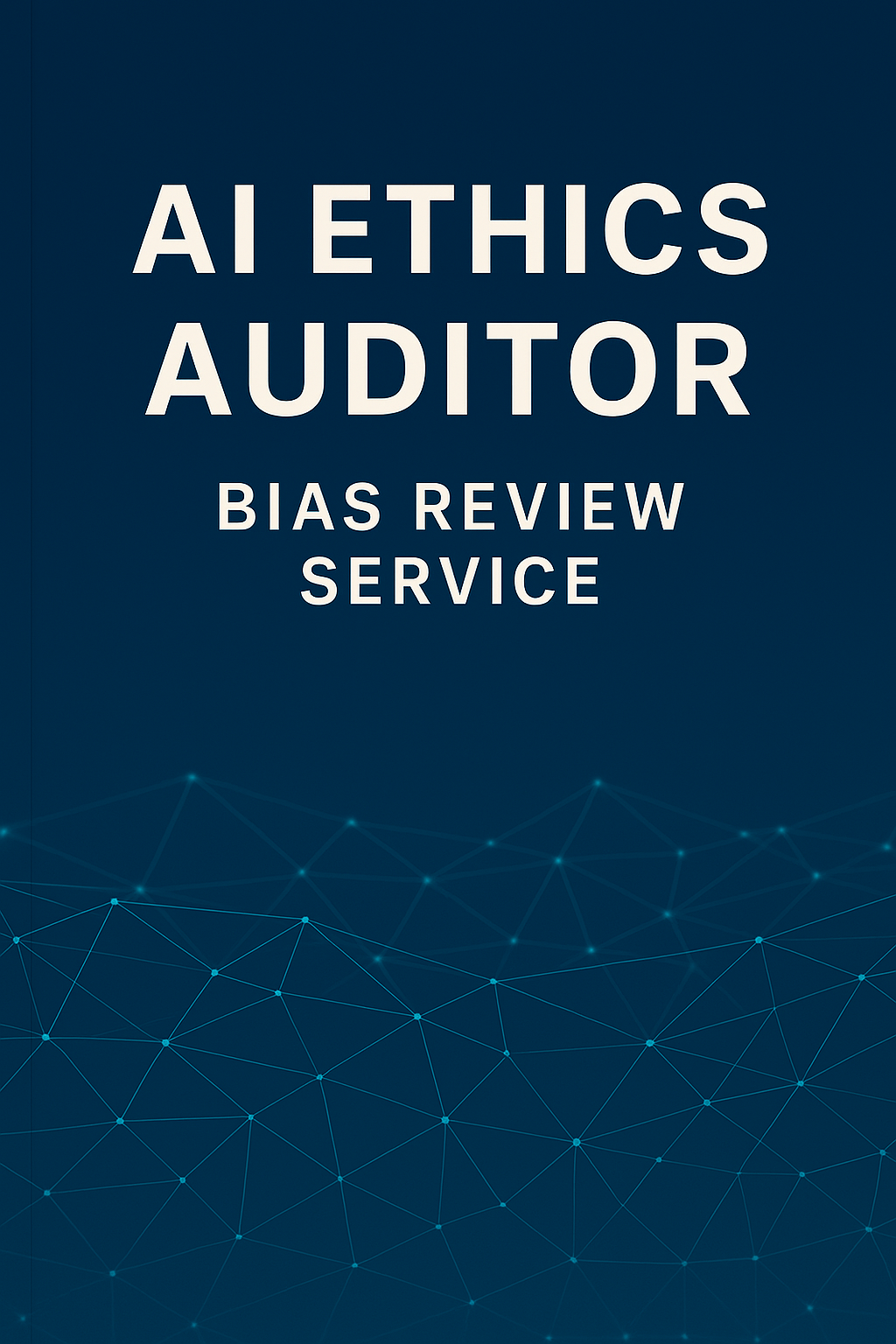 AI Ethics Auditor Bias Review Service